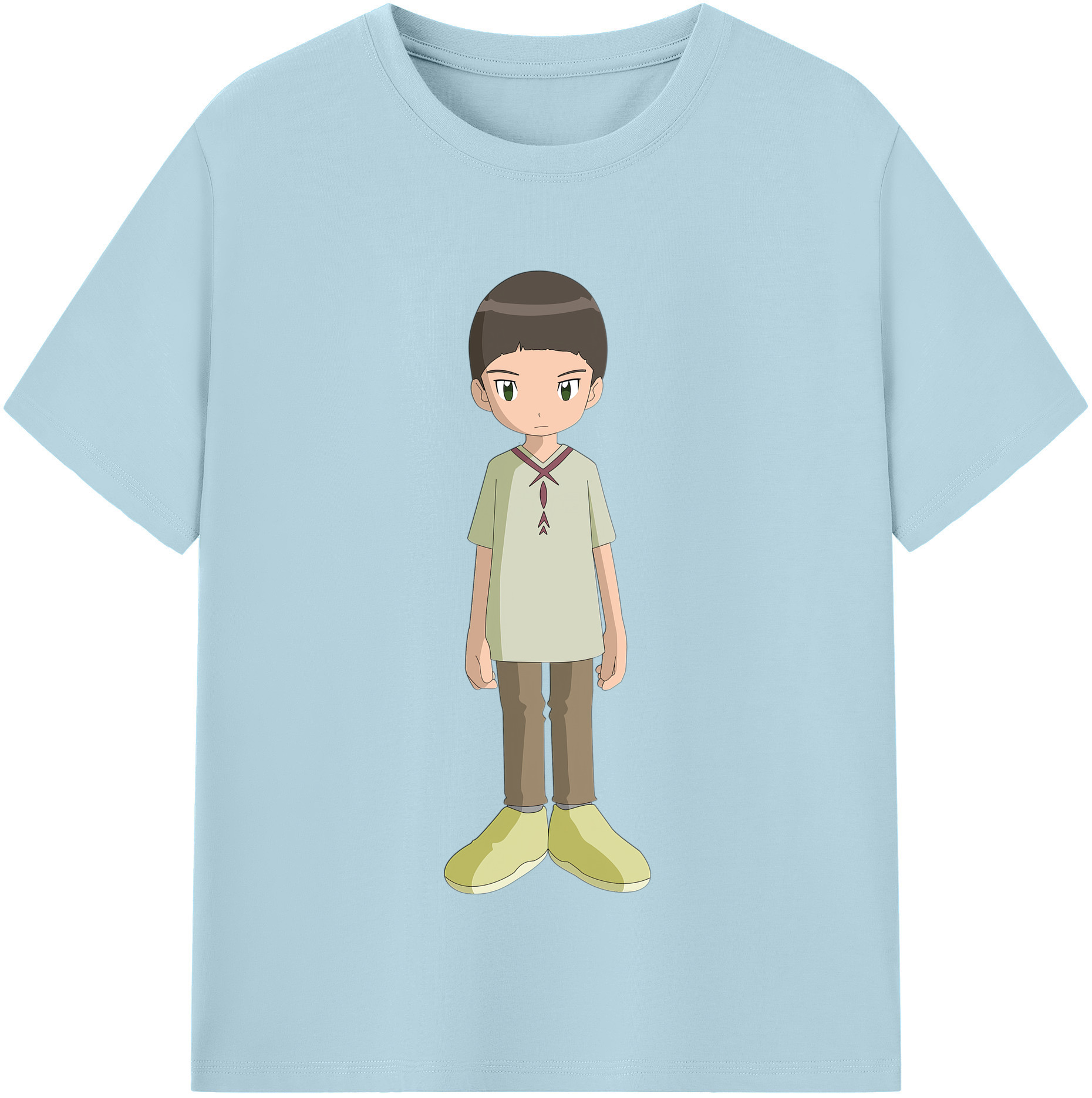 （画像用） Digimon デジタルモンスター/デジモン 綿100％半袖Tシャツ（フロントプリント）